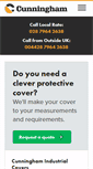 Mobile Screenshot of industrial.cunninghamcovers.co.uk