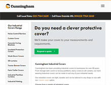 Tablet Screenshot of industrial.cunninghamcovers.co.uk
